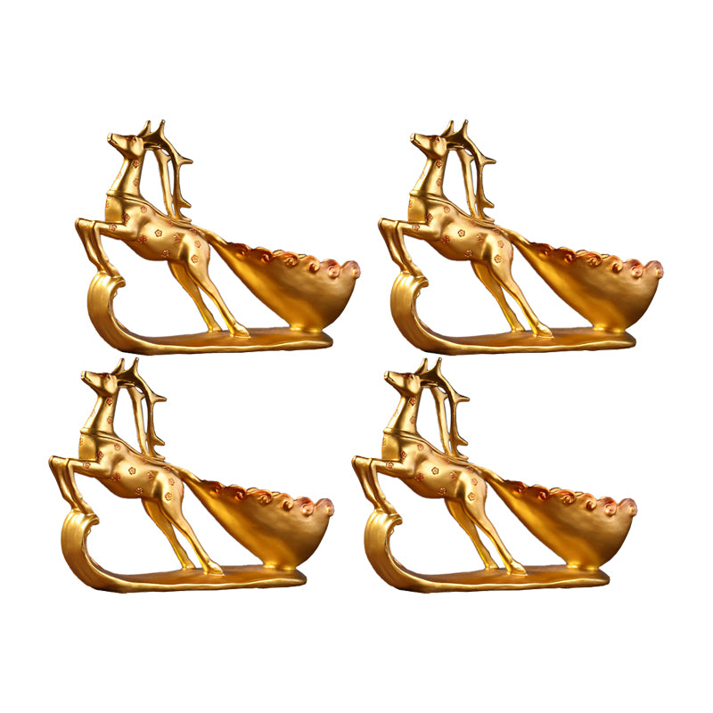 Luxury Resin Bottle Wine Rack Tabletop Wine Bottle Holder for Parlor