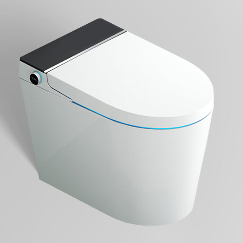 Modern Floor Mount Urine Toilet White Siphon Jet Toilet Bowl with Toilet Seat