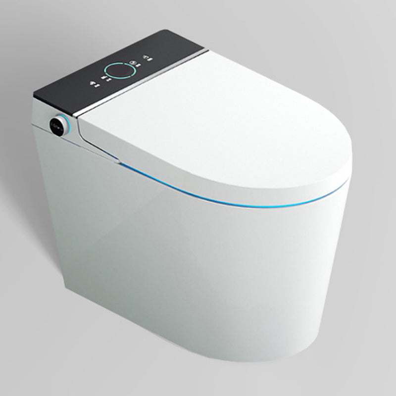 Modern Floor Mount Urine Toilet White Siphon Jet Toilet Bowl with Toilet Seat