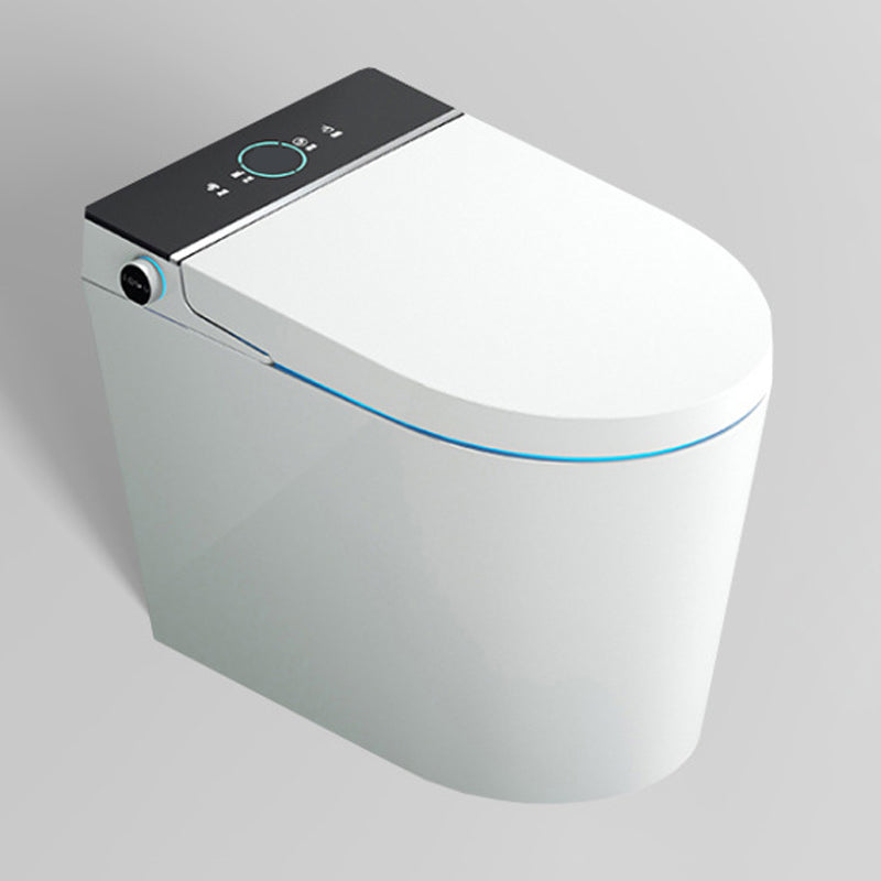 Modern Floor Mount Urine Toilet White Siphon Jet Toilet Bowl with Toilet Seat