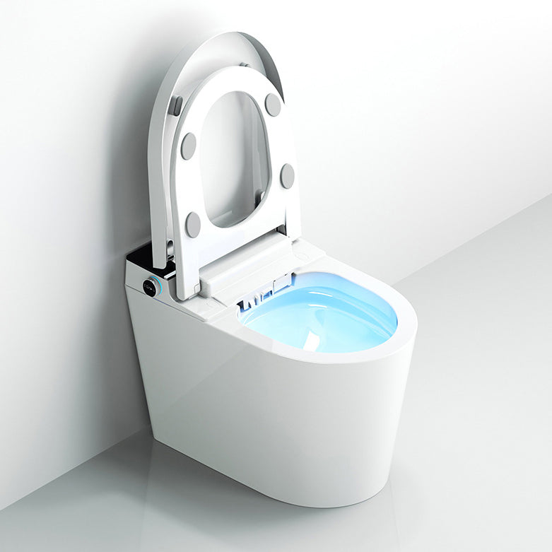 Modern Floor Mount Urine Toilet White Siphon Jet Toilet Bowl with Toilet Seat