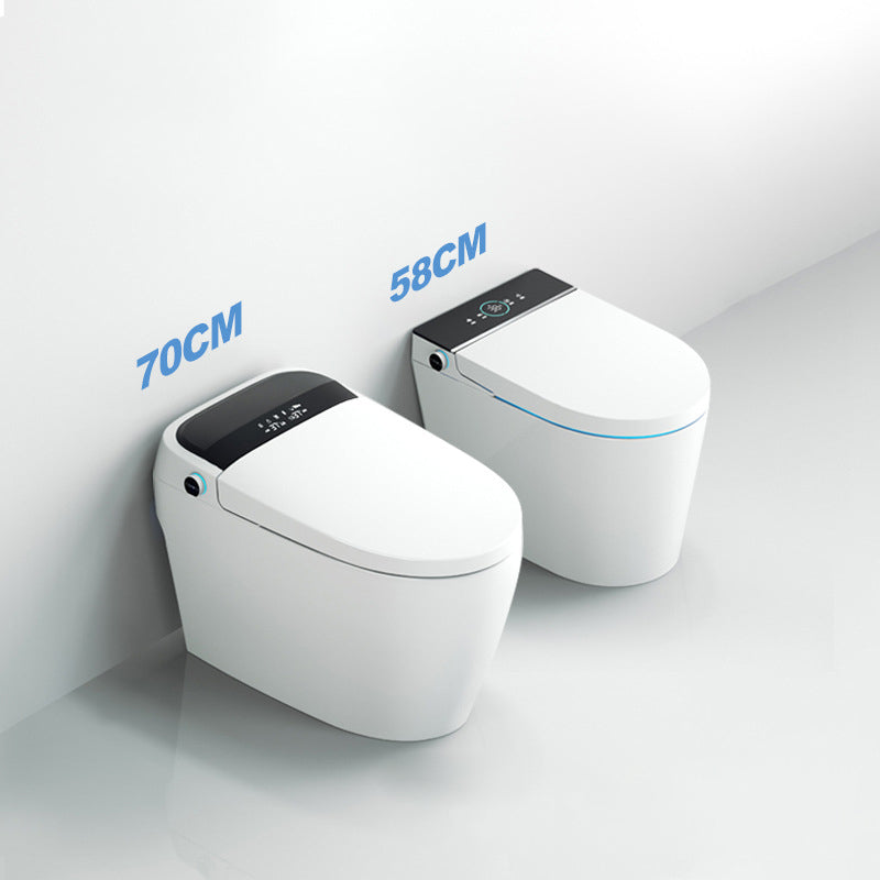 Modern Floor Mount Urine Toilet White Siphon Jet Toilet Bowl with Toilet Seat