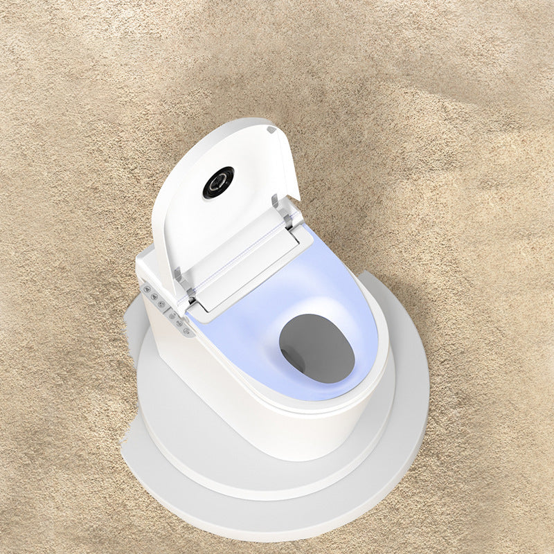 Modern Floor Mounted White Urine Toilet Siphon Jet Toilet Bowl with Toilet Seat