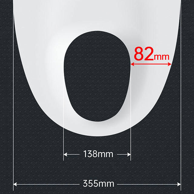 Modern Floor Mounted White Urine Toilet Siphon Jet Toilet Bowl with Toilet Seat