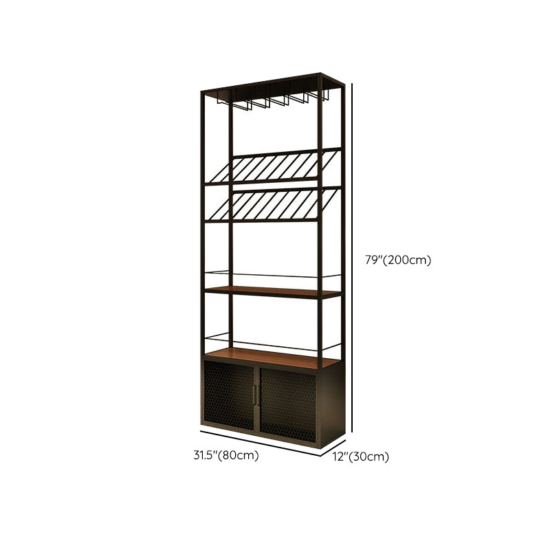 Freestanding Modern Wine Racks Metal with Shelf Wine Rack Kit