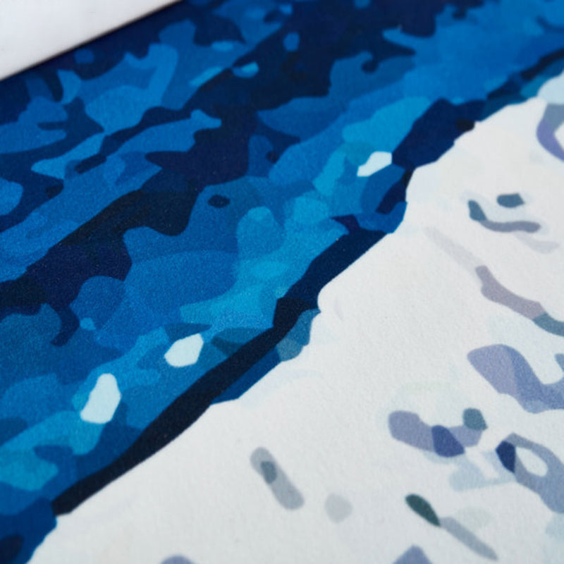 Geometric Pattern Rug Circular Stain Resistant Rug for Home Decor