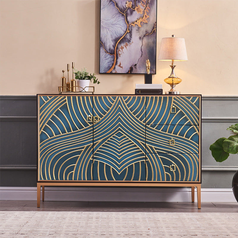 15.6-inch Width Glam Storage Chest Dresser Solid Wood Dresser