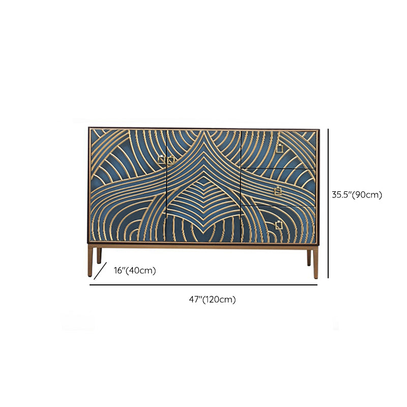 15.6-inch Width Glam Storage Chest Dresser Solid Wood Dresser