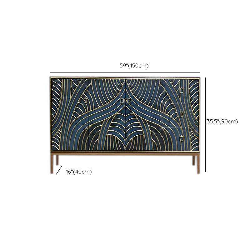 15.6-inch Width Glam Storage Chest Dresser Solid Wood Dresser