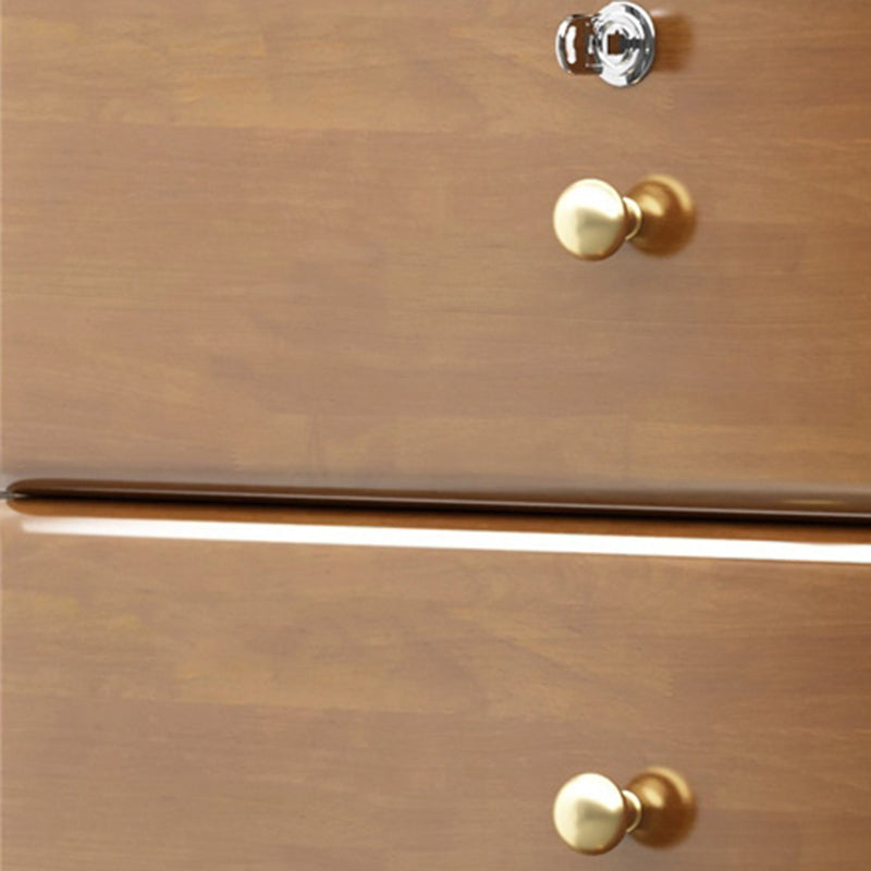 American Traditional Storage Chest Solid Wood Dresser with 6 Drawers