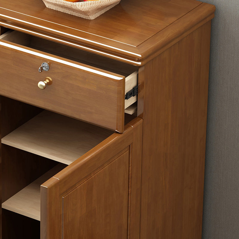 American Traditional Storage Chest Solid Wood Dresser with 6 Drawers