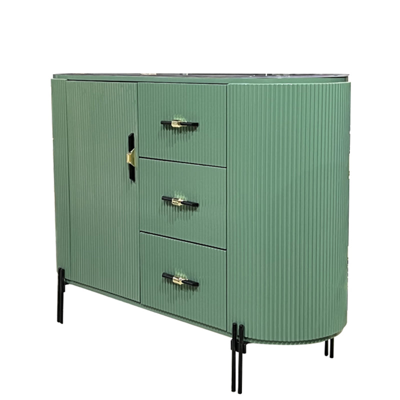 Modern Storage Chest Stone Top Storage Chest Dresser for Bedroom