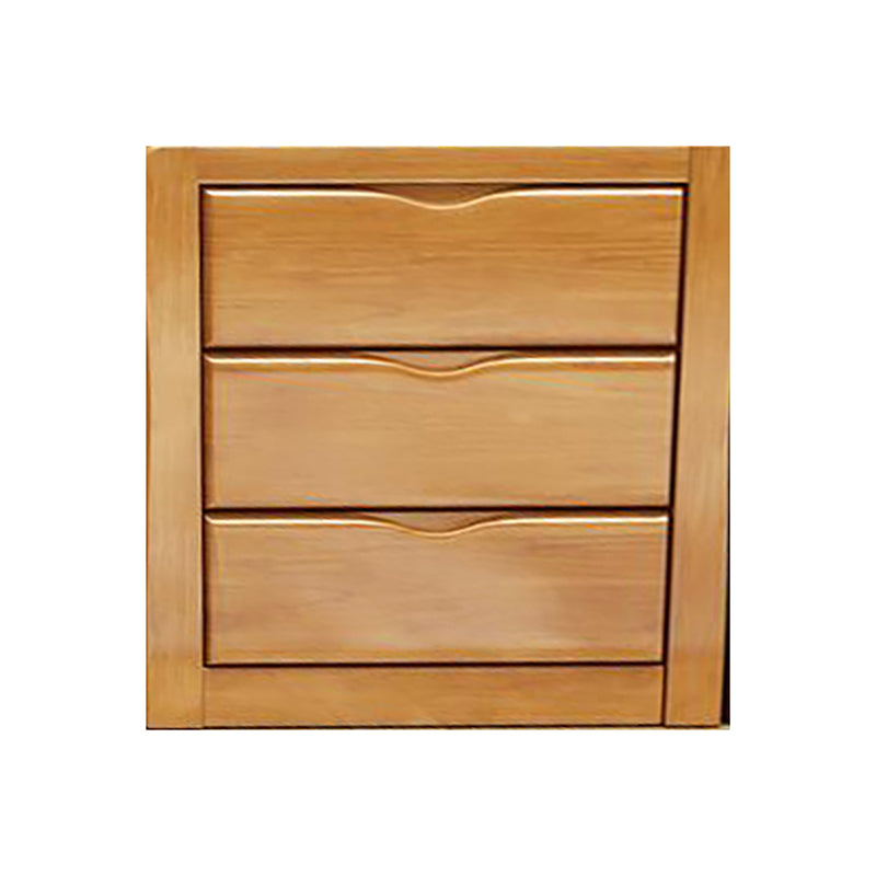 American Traditional Storage Chest Solid Wood Dresser with 3/4/5 Drawers