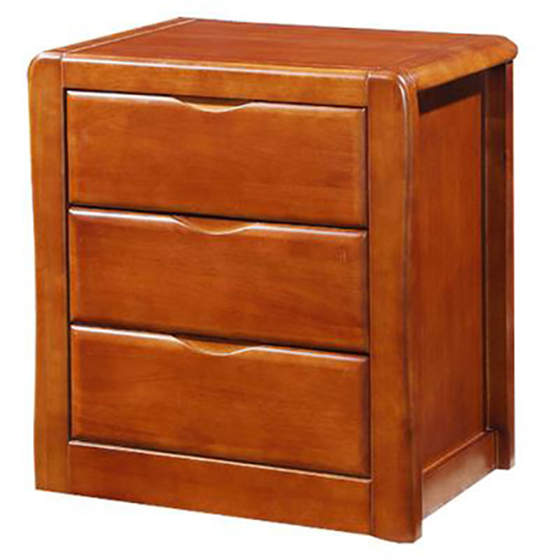 American Traditional Storage Chest Solid Wood Dresser with 3/4/5 Drawers