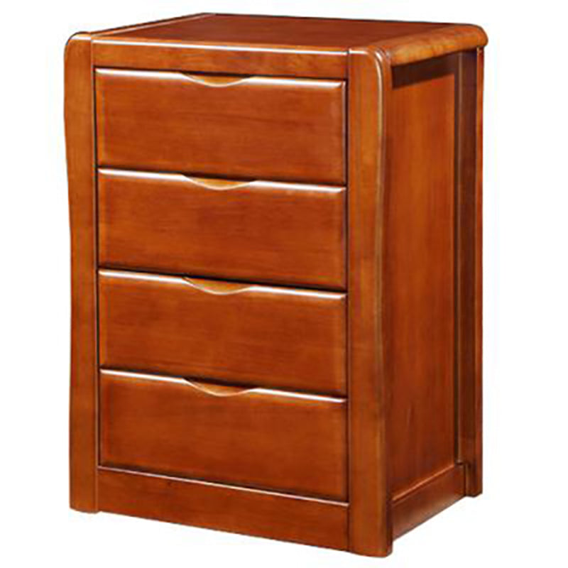 American Traditional Storage Chest Solid Wood Dresser with 3/4/5 Drawers