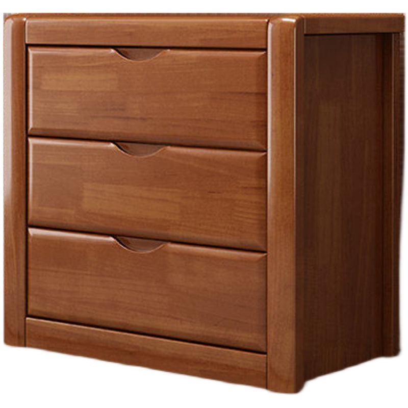 American Traditional Storage Chest Solid Wood Dresser with 3/4/5 Drawers