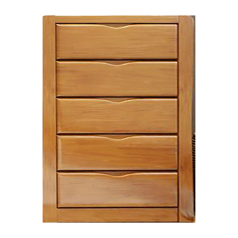 American Traditional Storage Chest Solid Wood Dresser with 3/4/5 Drawers