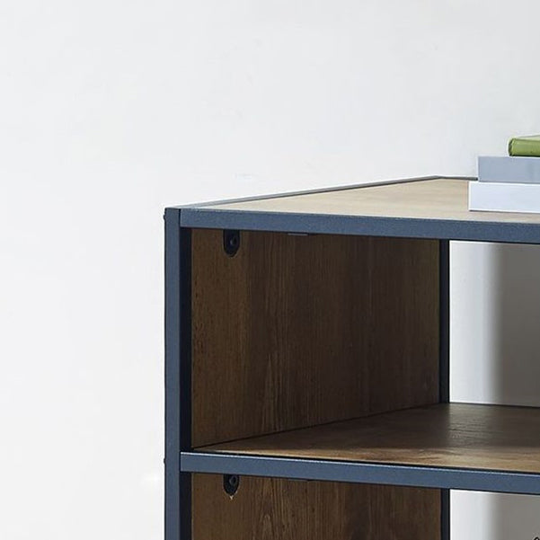 Mid-Century Modern Console Accent Table Antique Finish Sofa Console Table in Wood