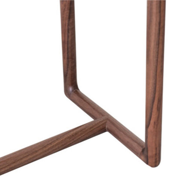 Solid Wood Rectangle Console Table 1-shelf Accent Table for Hall