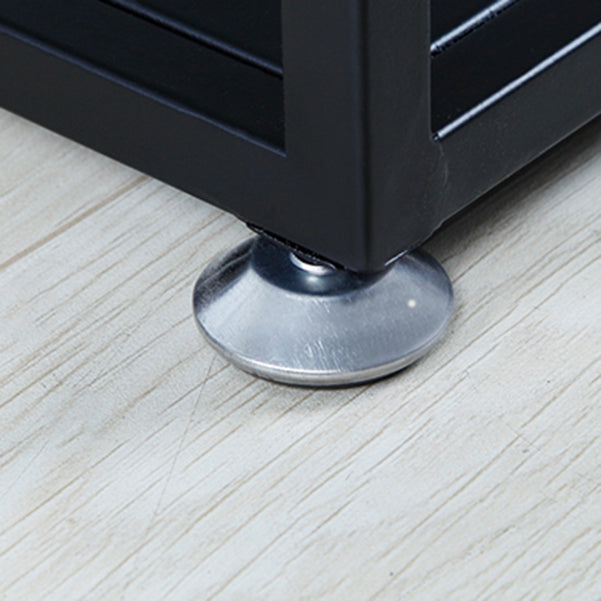 Iron Modern Accent Table 2-shelf Rectangle Console Table for Hall