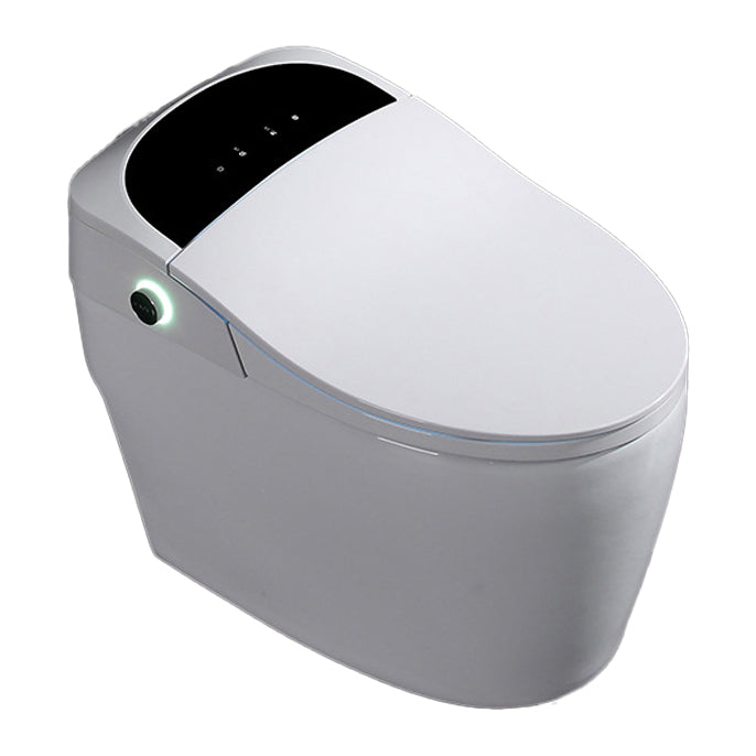 Modern One Piece Toilet Floor Mounted Toilet Bowl with Seat for Washroom