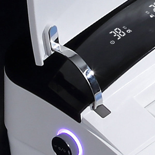 Modern One Piece Toilet Floor Mounted Toilet Bowl with Seat for Washroom