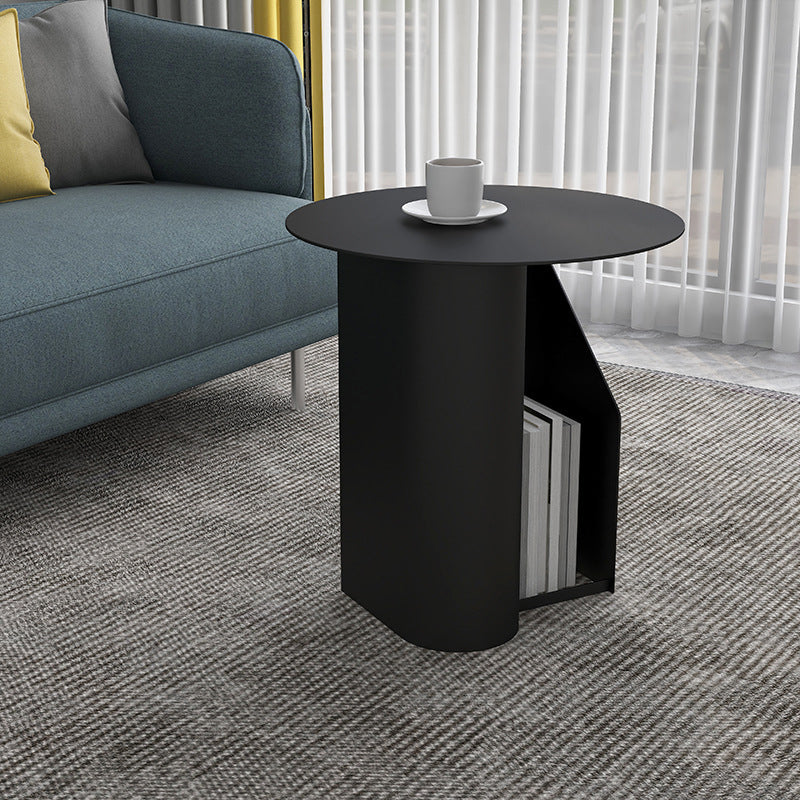 Mid-Century Modern Iron Coffee Table 1 Les Cocktail Table with Storage