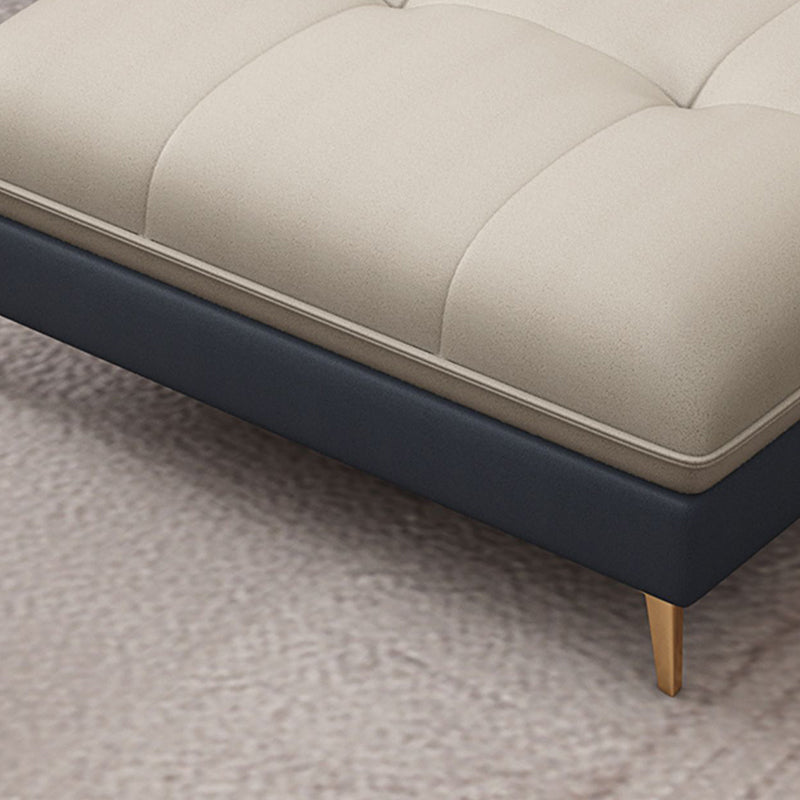 40.15 " H Faux Leather Flared Arm Sofa & Chaise for Living Room