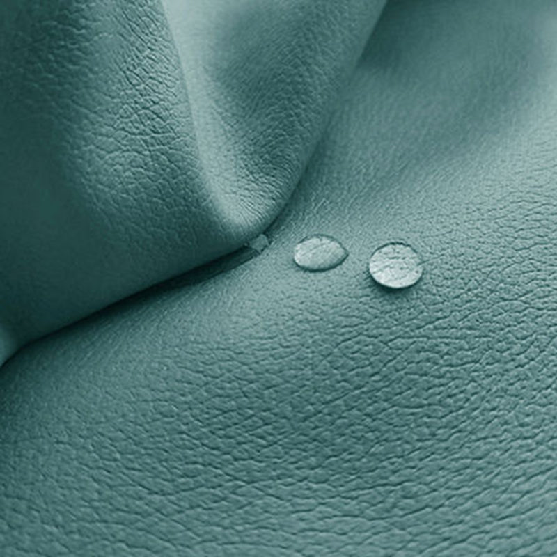 34.64 " H Faux Leather Flared Arm Sofa & Chaise for Living Room