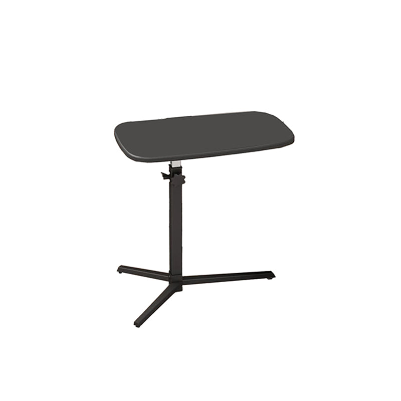 Modern Wood Pedestal Side End Table Minimalist Oval Corner Table