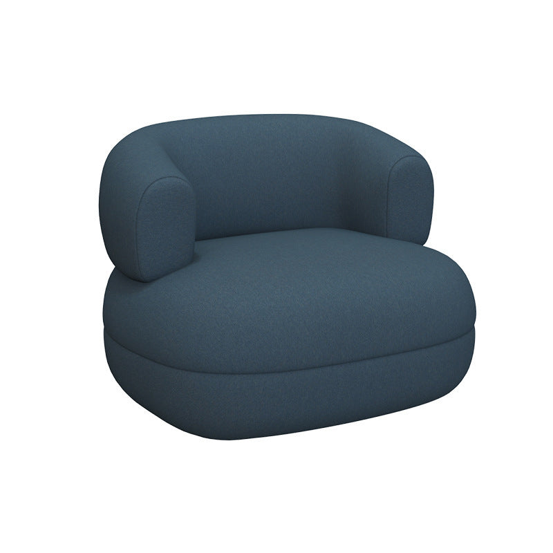 Modern 1/2-seater Faux Leather Sofa U-shaped Tuxedo Arm Sofa