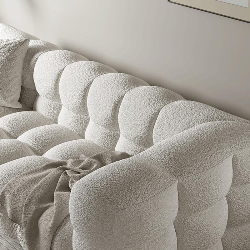 Contemporary Tuxedo Arm Sofa Tight Back Standard Sofa for Living Room