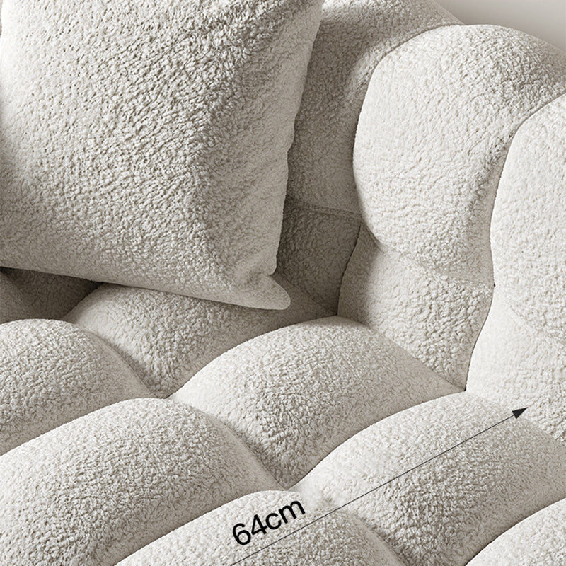 Contemporary Tuxedo Arm Sofa Tight Back Standard Sofa for Living Room
