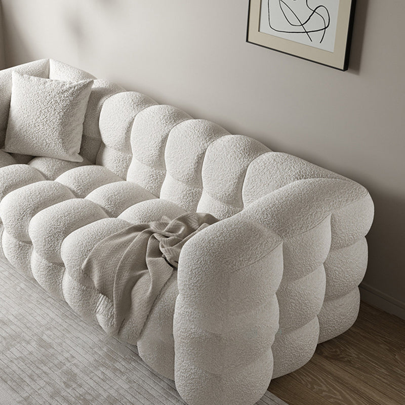 Contemporary Tuxedo Arm Sofa Tight Back Standard Sofa for Living Room