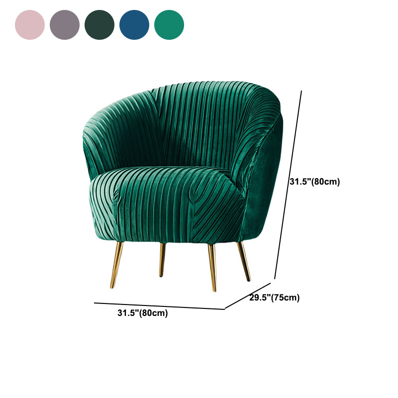 Contemporary Stain Resistant Standard Sofa Loose Back Sloped Arm Sofa