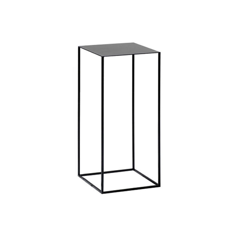 Square Metallic End Table Set Minimalist Frame Sofa Side Table