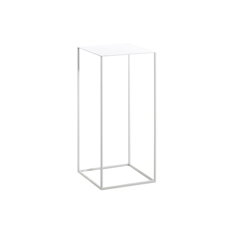Square Metallic End Table Set Minimalist Frame Sofa Side Table