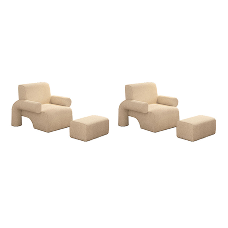 Arm Chair Recessed Arms Included Chair for Living Room, 35.43" Wide