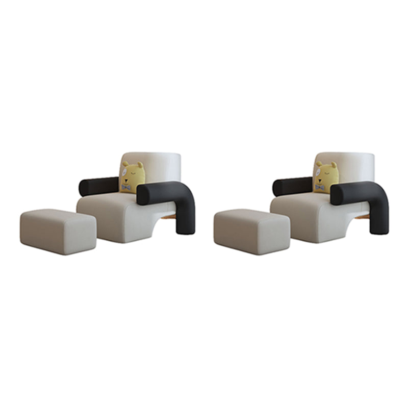Arm Chair Recessed Arms Included Chair for Living Room, 35.43" Wide