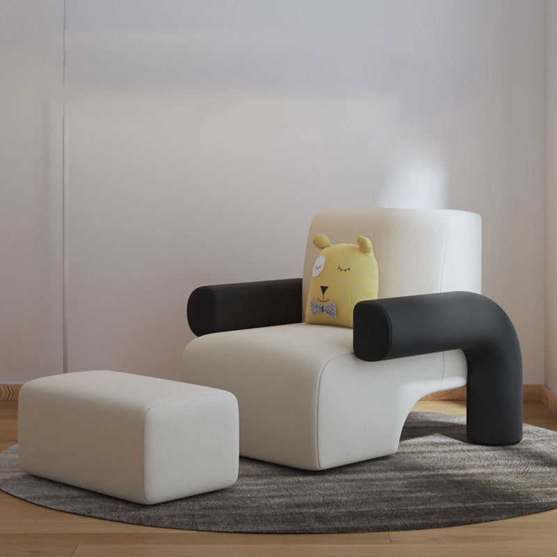 Arm Chair Recessed Arms Included Chair for Living Room, 35.43" Wide