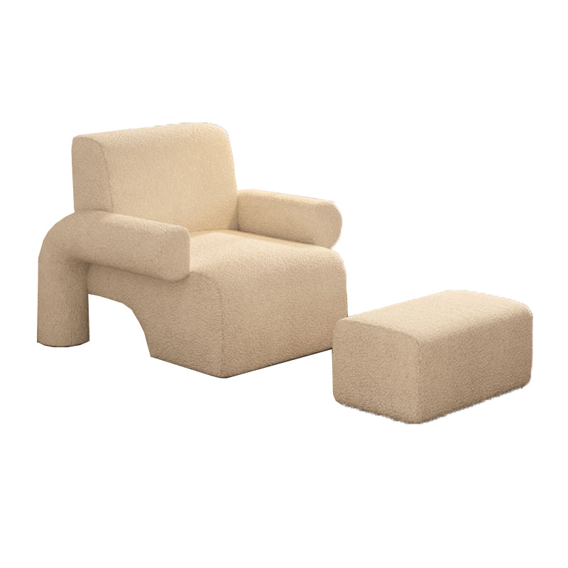 Arm Chair Recessed Arms Included Chair for Living Room, 35.43" Wide
