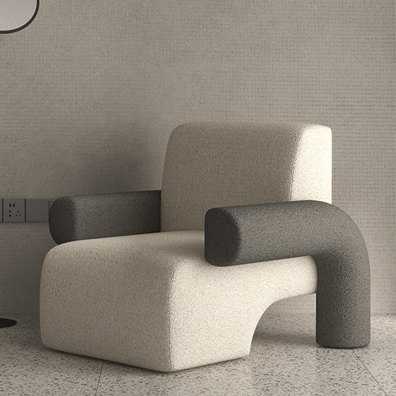 Arm Chair Recessed Arms Included Chair for Living Room, 35.43" Wide