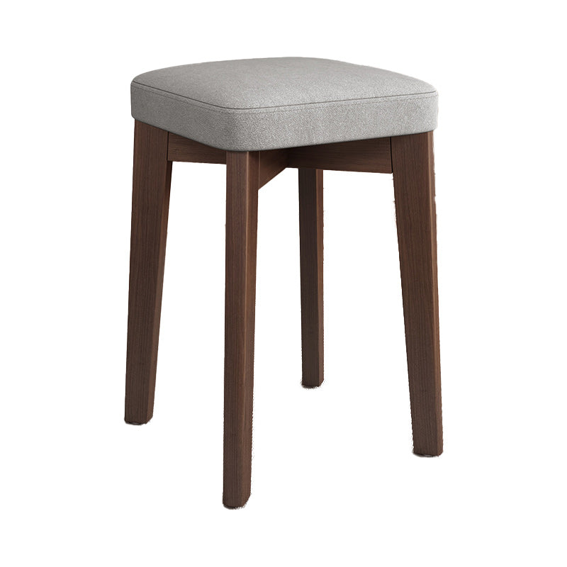 Modern Leather Ottoman Water Resistant Standard Square Chair Ottoman