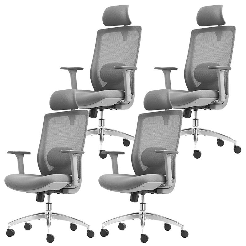 Ergonomic Adjustable Executive Office Chair Breathable AirGrid with Headrest Chair