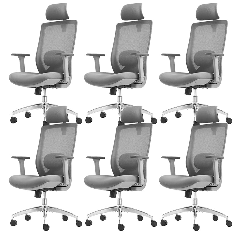 Ergonomic Adjustable Executive Office Chair Breathable AirGrid with Headrest Chair