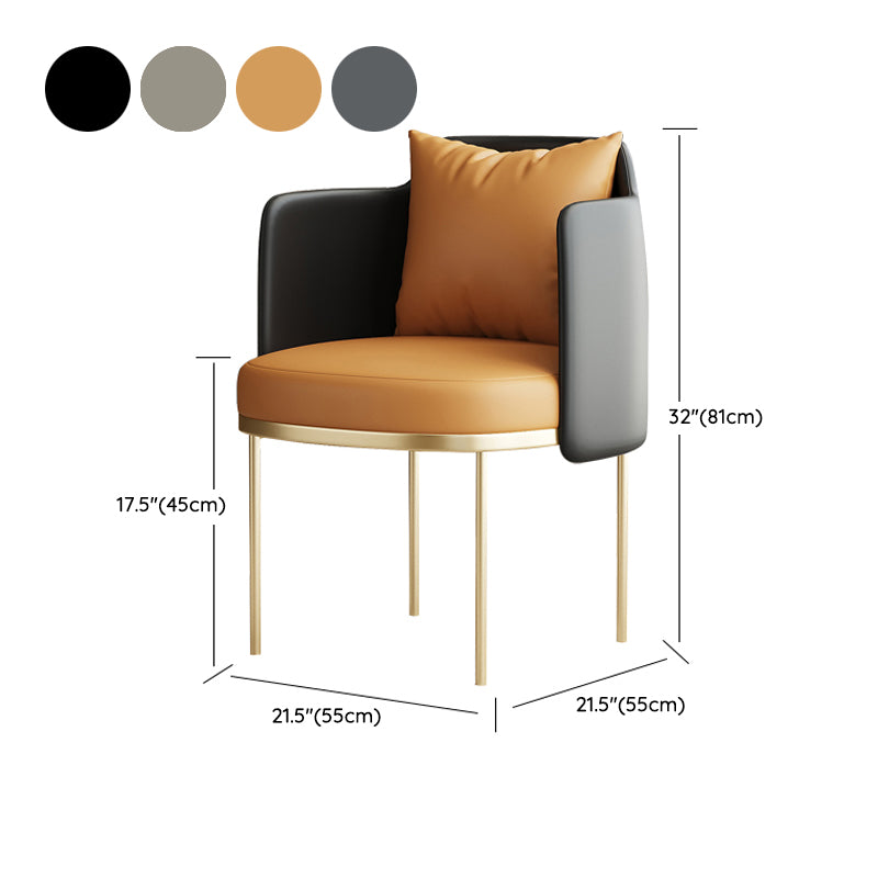 Modern Style Sintered Stone Dining Set Round 1/5 Pieces Dining Set for Home Use