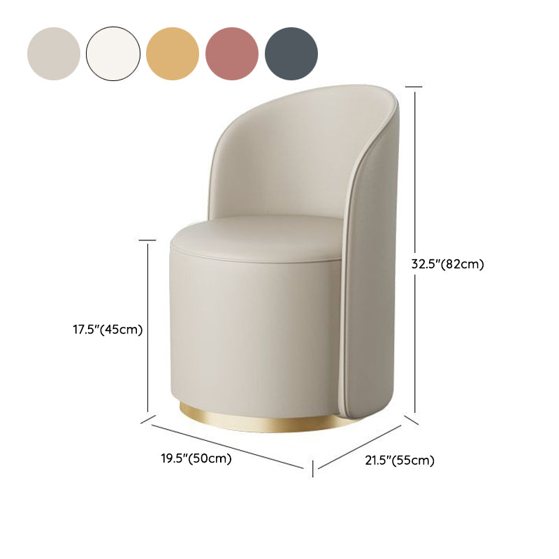 Modern Style Sintered Stone Dining Set Round 1/3/5 Pieces Dining Set for Home Use