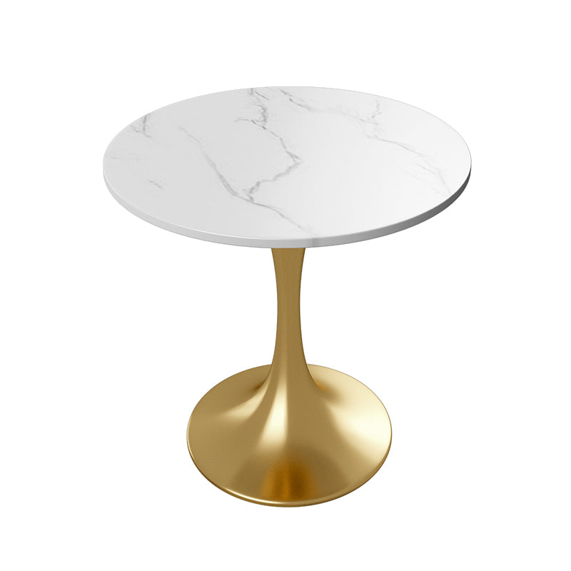 1/5 Pieces Dining Set Modern Style Faux Marble Dining Table Set for Home Use