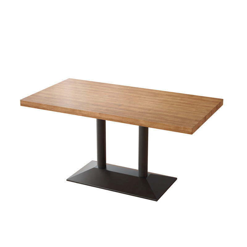 Modern Wood Dining Table Set 1/3/5 Pieces Dining Set for Home Use