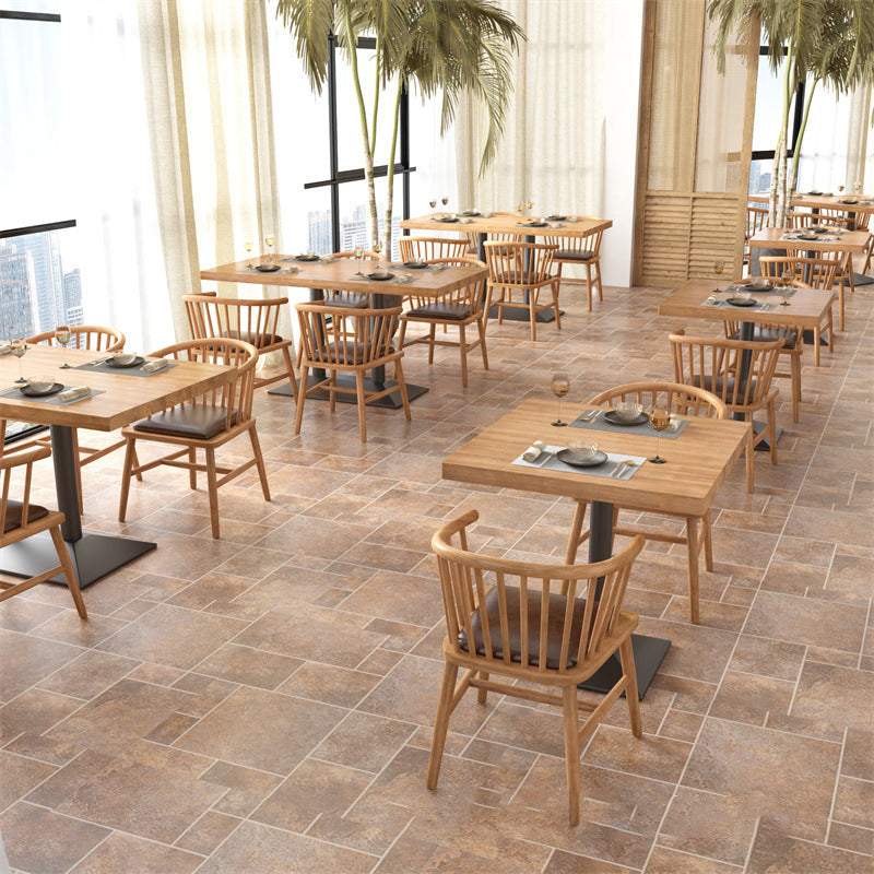 Modern Wood Dining Table Set 1/3/5 Pieces Dining Set for Home Use